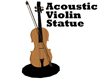 Acoustic Violin Statue