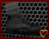 T♥ BlackGrey Boots