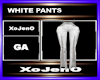 WHITE PANTS