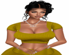 RLL Gold Crop Top