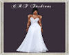 CF* Silver & White Gown