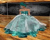 *Ney* Teal Hearts Gown