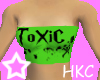 Green ToXiC Crop Top