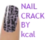 Nail  Crack Purple/Black