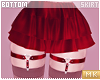 é. lovely skirt. red