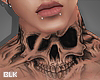 B. Tattoo Neck Skull