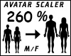 AVATAR SCALER 260%