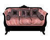 P62 black and pink couch