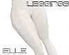 White Elle Pants