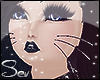 *S Black/White Cat Whisk