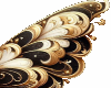 black and gold wings