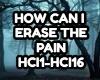 How can i erase the pain