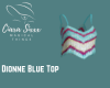 Dionne Blue Top