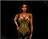 Gold Chained Corset