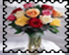 Flower Bouquet Stamp