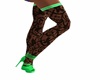 dance thighhigh neon