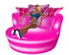 (SC) Pink Cuddle Chair