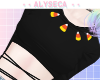 Aly! CandyCorn Witch Top