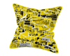 Yellow Funk Pillow
