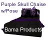 [bp] Purple Skull Chaise