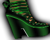green ballet shoes 