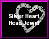 Silver Heart Head Tattoo