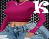 K| Sweat Shirt Pink