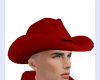 red cowboy hat