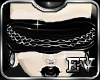 EV Chained Blindfold Blk