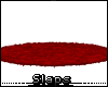 S; Fluffy Rug Red
