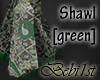 [Bebi] Ajah Shawl Green