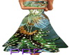 PBF*Green Print Dress