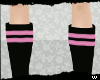 /w/ blk/pink socks