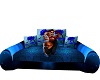 Blue Couch W/Poses