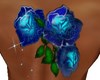 Tattoo Rose blu uomo