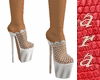 sandalia tacon blanc