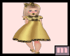 M*🍒 Dress Gold Kids