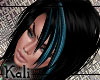 K|Wena Black Blue Hair