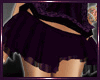 Goth Dark Skirt Purple