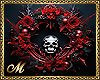 GOTHIC XMAS WREATH BG