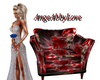 chaise Rose d'amour 