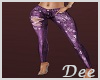 Lilac Butterfly Skinnies