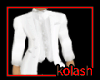 K*groom jacket white sil