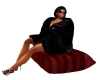 :SCuddle Blanket blk/red