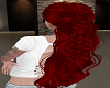 Red Braided Ponytail