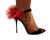blk & red fairy shoe