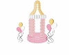 pink balloons bottle