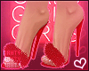 Sexy Red Fur Heels