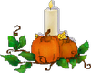 Fall Pumpkin Candle