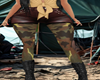 Distinctive shorts.
